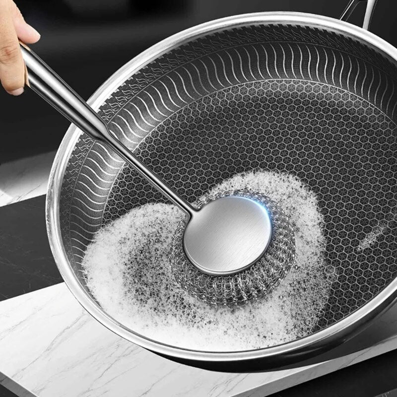 Stainless Steel Pan Scrubber
