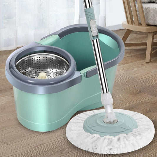 Automatic Spin Easy-Wring Mop Set