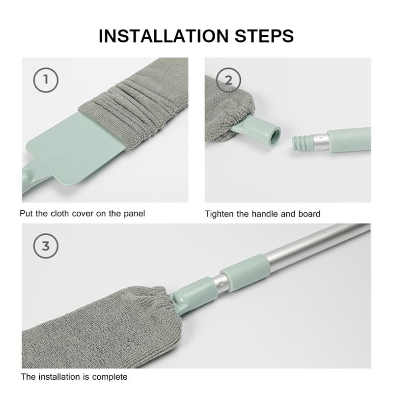 Telescopic Long Handle Dust Brush for Effective Gap Cleaning - UTILITY5STORE