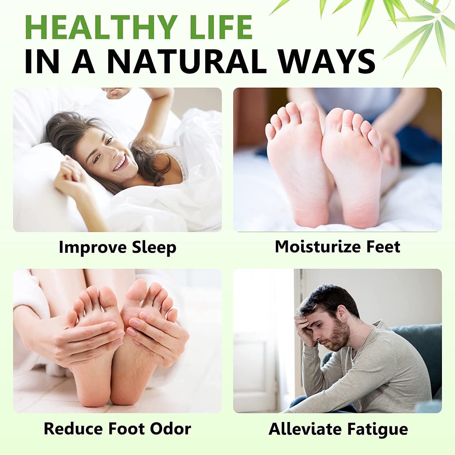 Natural Detox Foot Patches for Health Care - UTILITY5STORE
