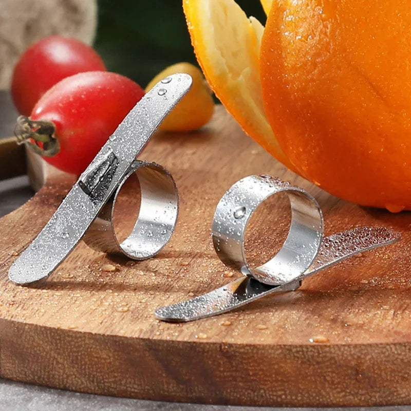Stainless Steel Finger Easy Fruit Orange Peeler
