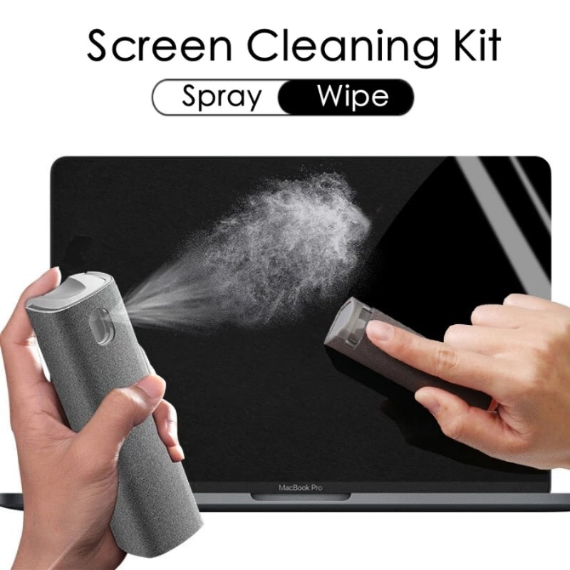 Screen Cleaner Spray Set: Phone, Tablet, Computer, Glasses Cleaning - UTILITY5STORE