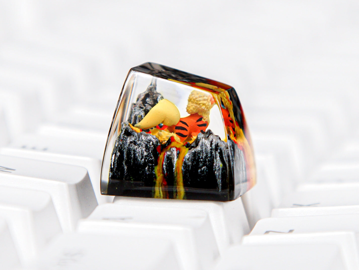 Arcanine Keycap- Pokemon Keycap- Artisan Keycap- Resin Keycap For MX Cherry Switches Keyboard - Datkey Studio