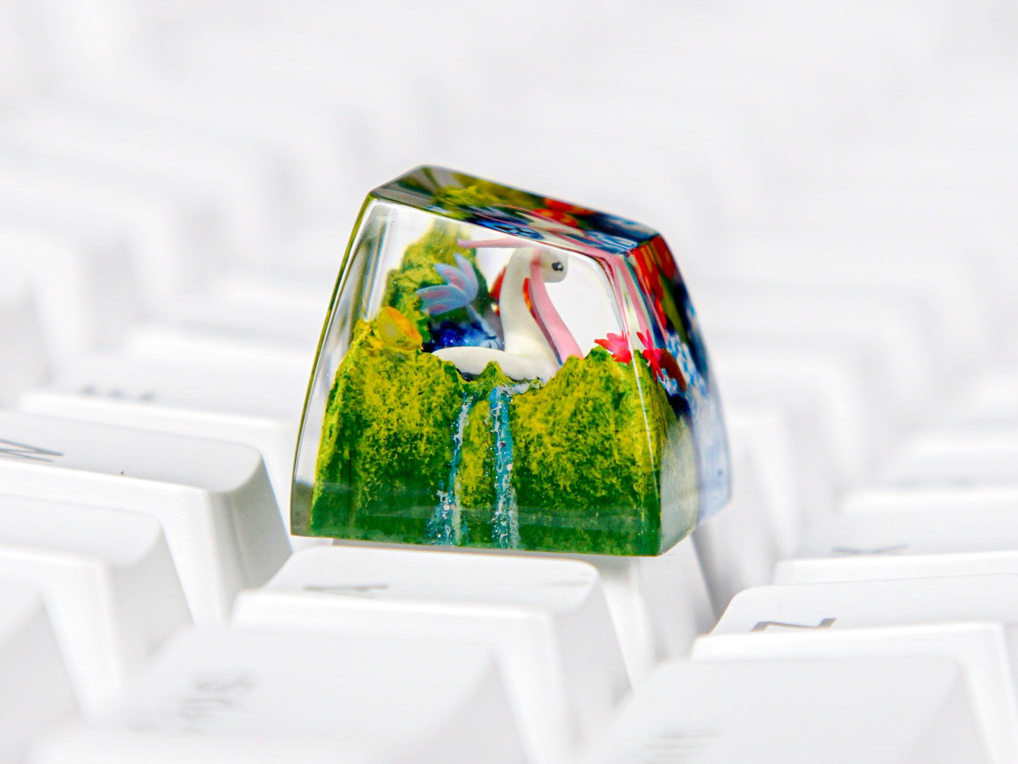 Milotic Keycap- Pokemon Keycap- Artisan Keycap- Keycap For Cherry MX Switches Mechanical Keyboard - Datkey Studio