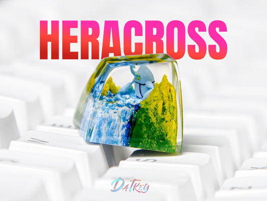 Heracross Keycap- Pokemon Keycap- Artisan Keycap- Keycap For Cherry MX Switches Mechanical Keyboard - Datkey Studio