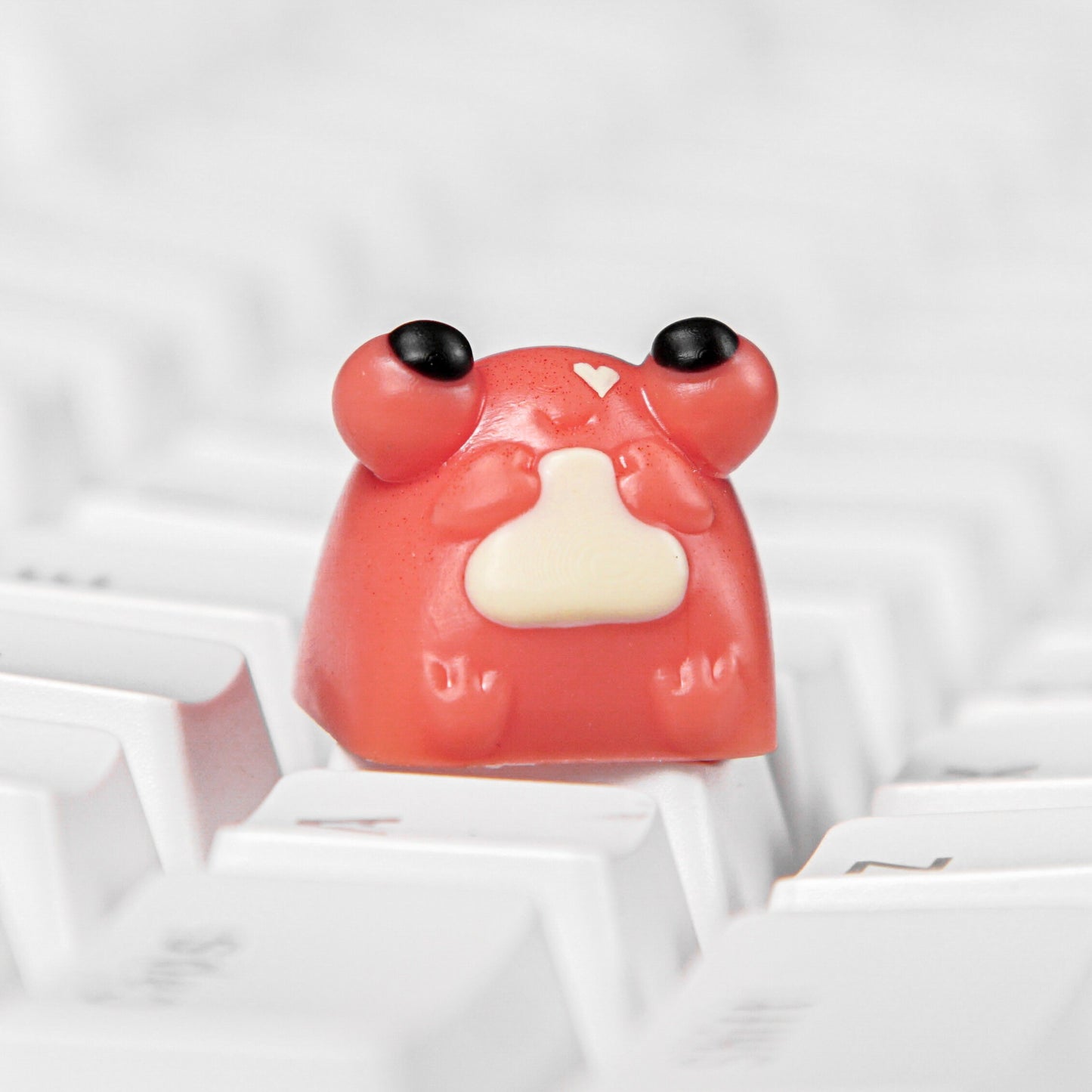 Frog Keycap- Frog Artisan Keycap- Funny Keycap- Resin Keycap- Keycap for MX Cherry Switches Keyboard- Gift for Her - Datkey Studio