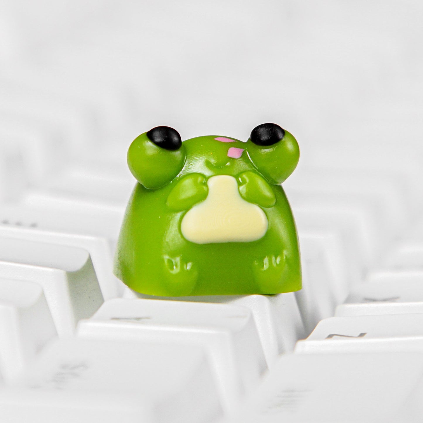 Frog Keycap- Frog Artisan Keycap- Funny Keycap- Resin Keycap- Keycap for MX Cherry Switches Keyboard- Gift for Her - Datkey Studio