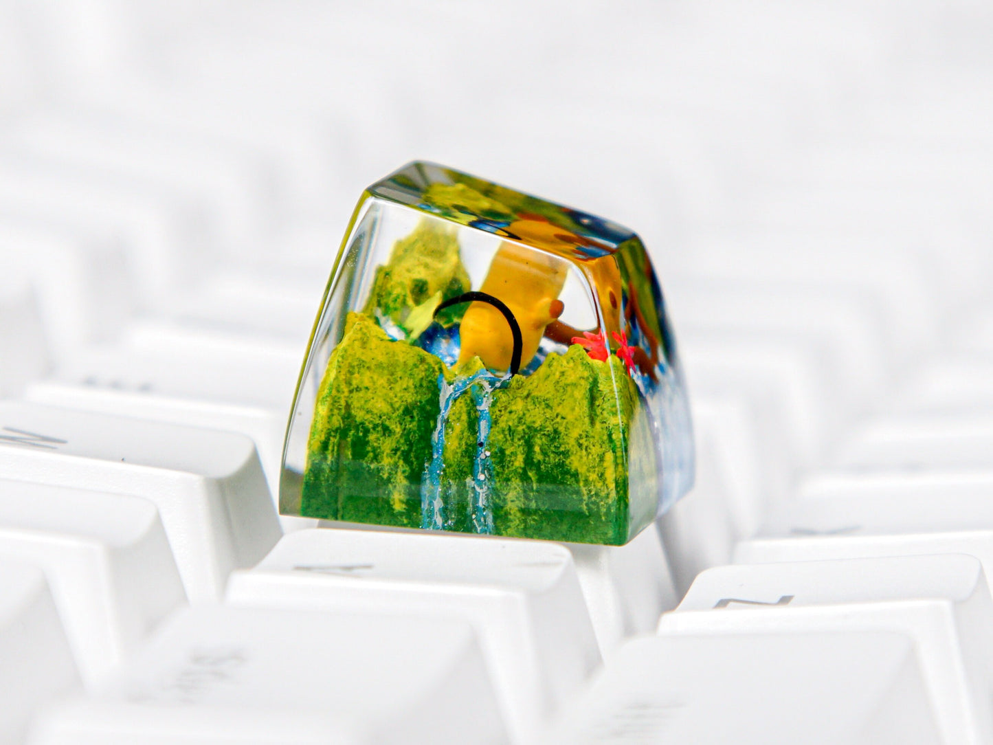 Raichu Keycap- Pokemon Keycap- Artisan Keycap- Keycap for MX Cherry Switches Keyboard - Datkey Studio