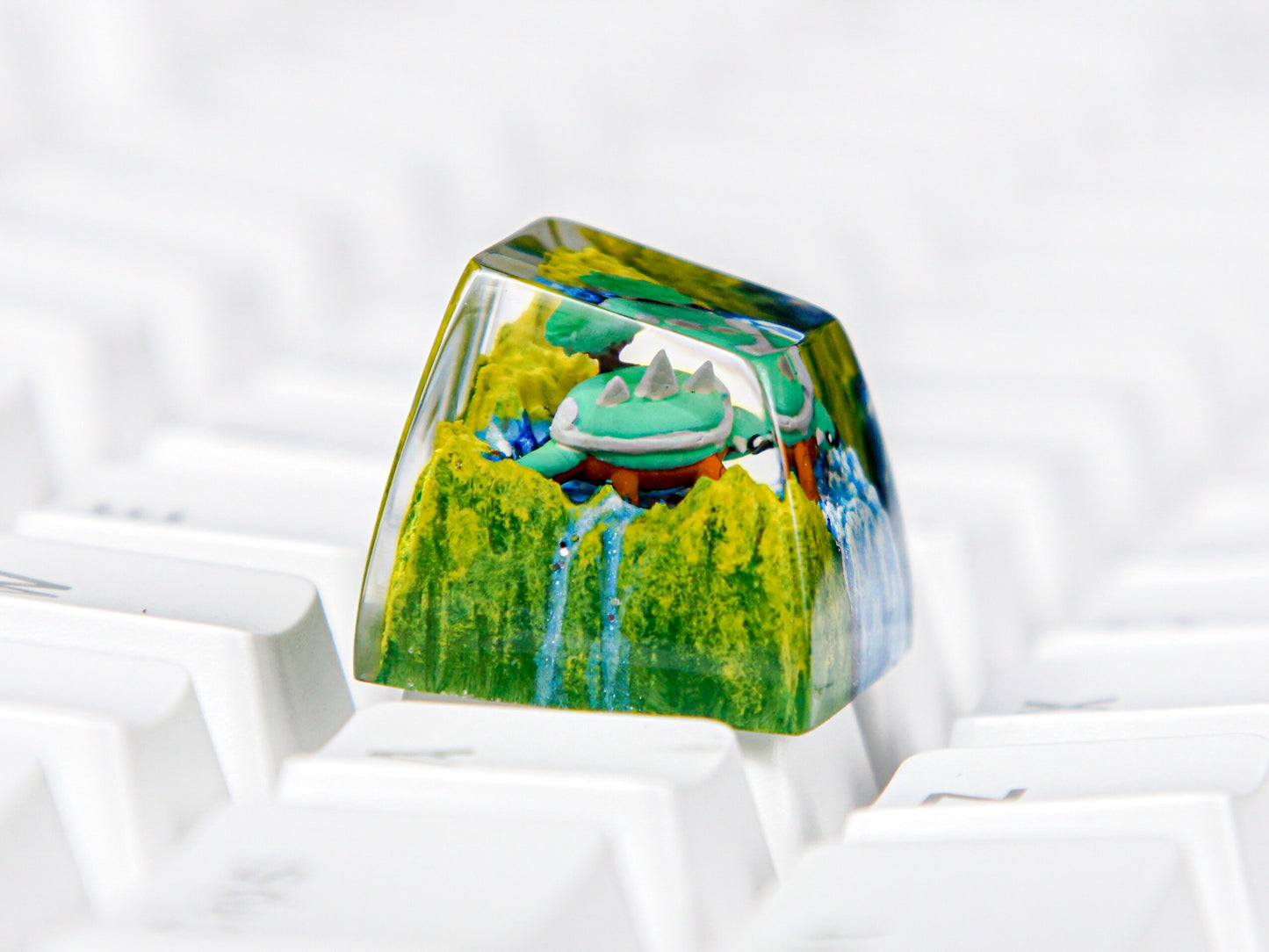 Torterra Keycap- Pokemon Keycap- Artisan Keycap- Esc Keycap- Keycap for MX Cherry Switches Keyboard - Datkey Studio