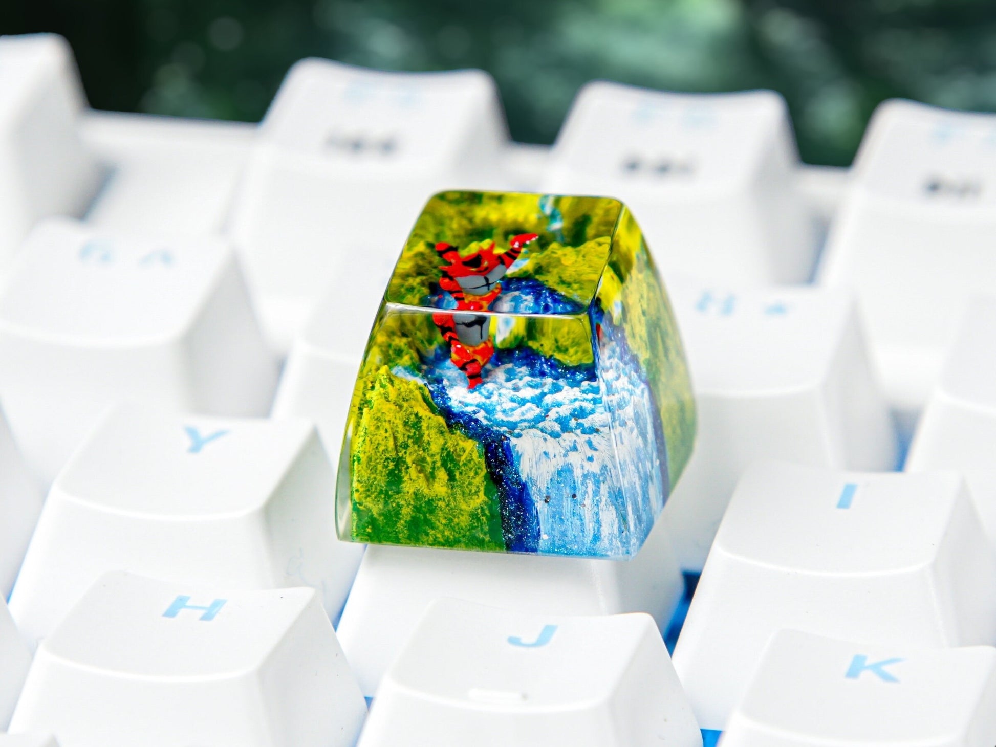 Incineroar Keycap- Pokemon Keycap- Artisan Keycap- Esc Keycap- Keycap for MX Cherry Switches Keyboard - Datkey Studio