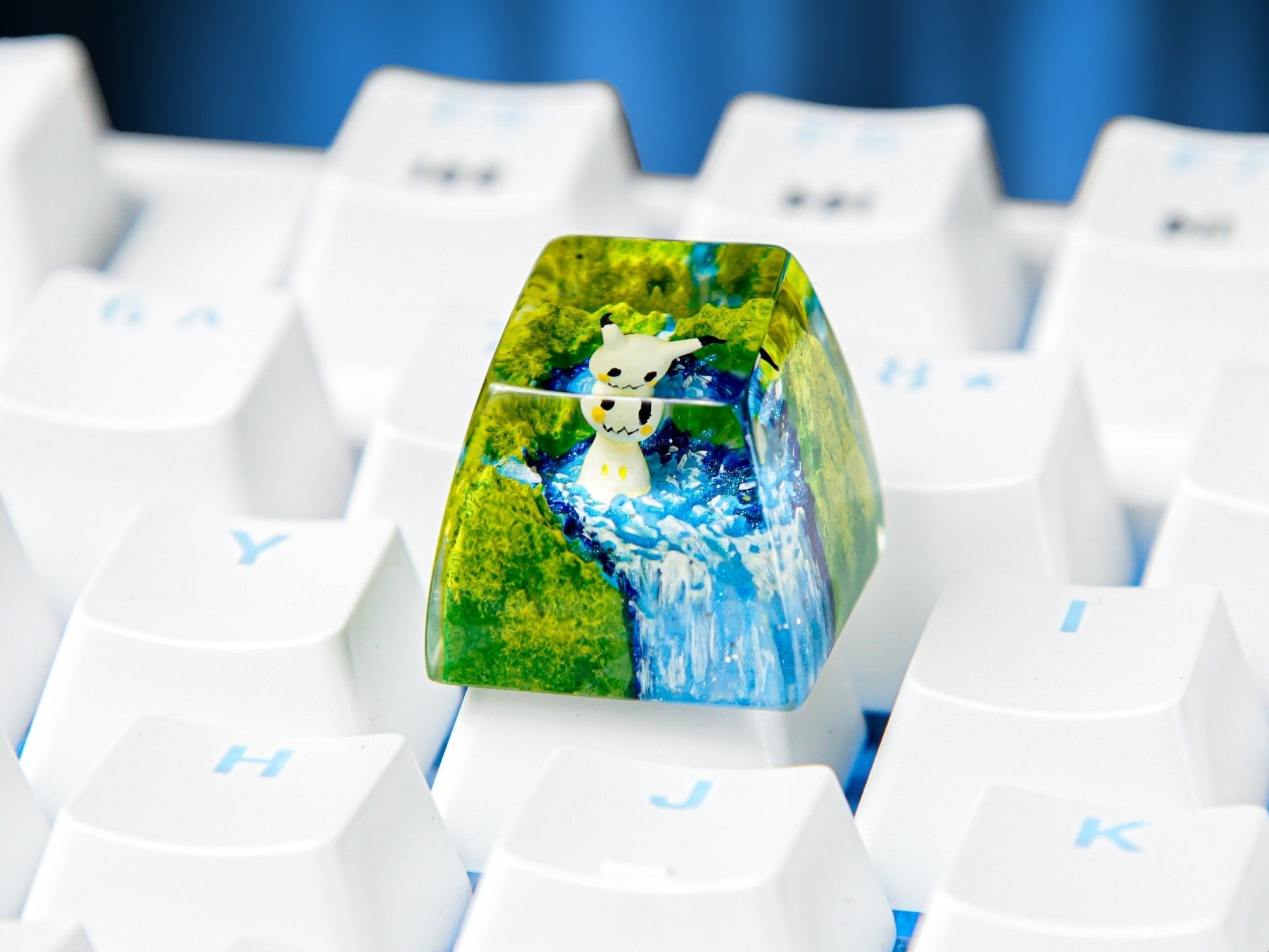 Mimikyu Keycap- Pokemon Keycap- Artisan Keycap- Keycap for Cherry MX Switches Keyboard - Datkey Studio