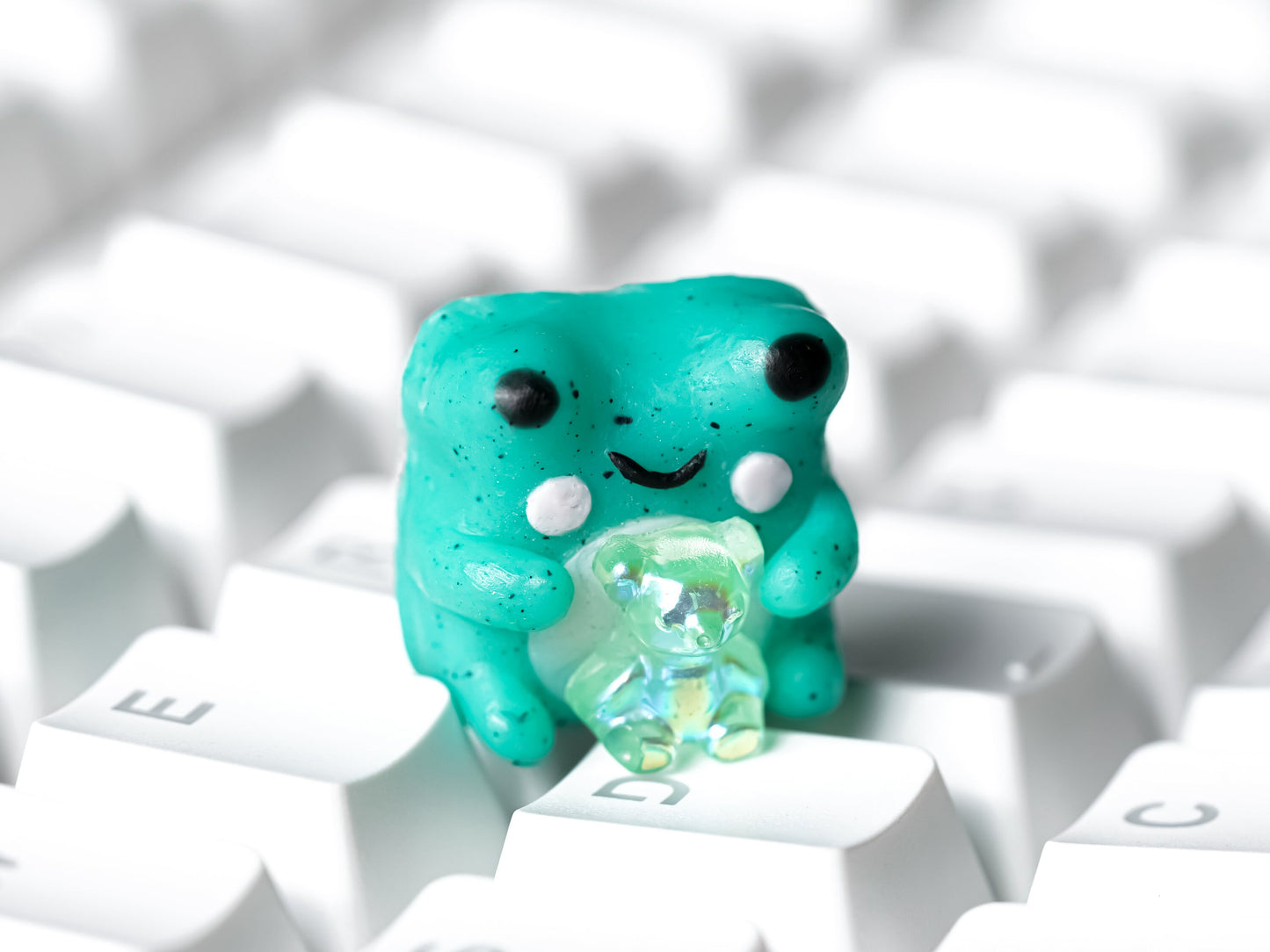 Froggy Keycap- Funny Keycap- Artisan Keycap- Keycap for MX Cherry Switches Michanical Keyboard - Datkey Studio