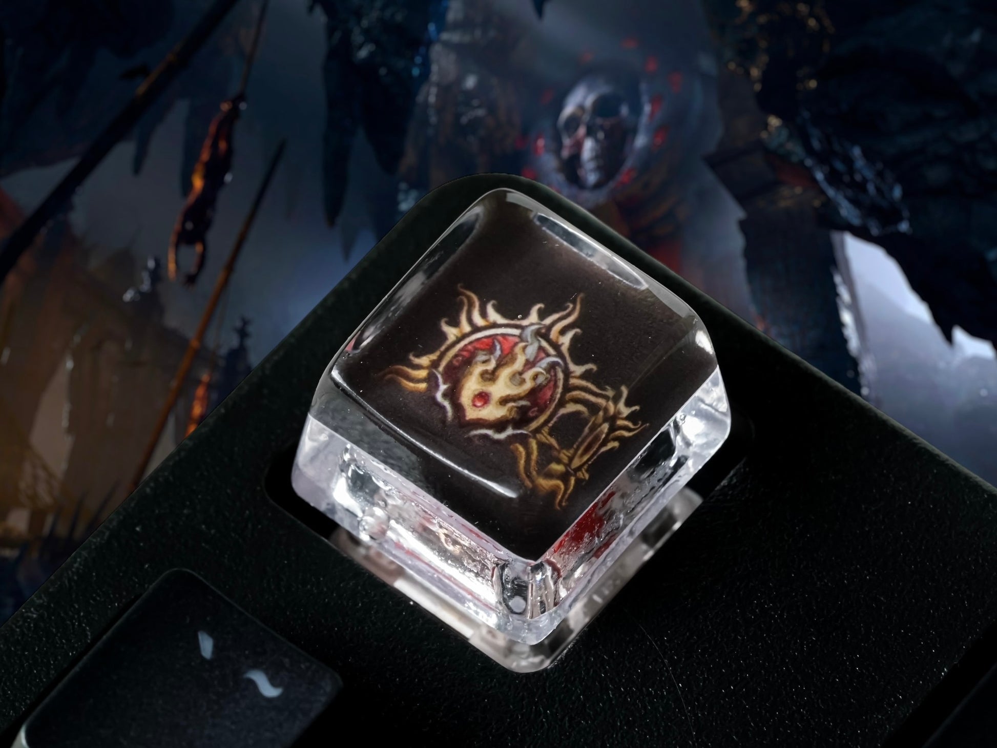 BG3 Barbarian Class Keycap- Baldur's Gate 3 Keycap- Gaming Keycap- Keycap for Cherry MX Switches Mechanical Keyboard - Datkey Studio