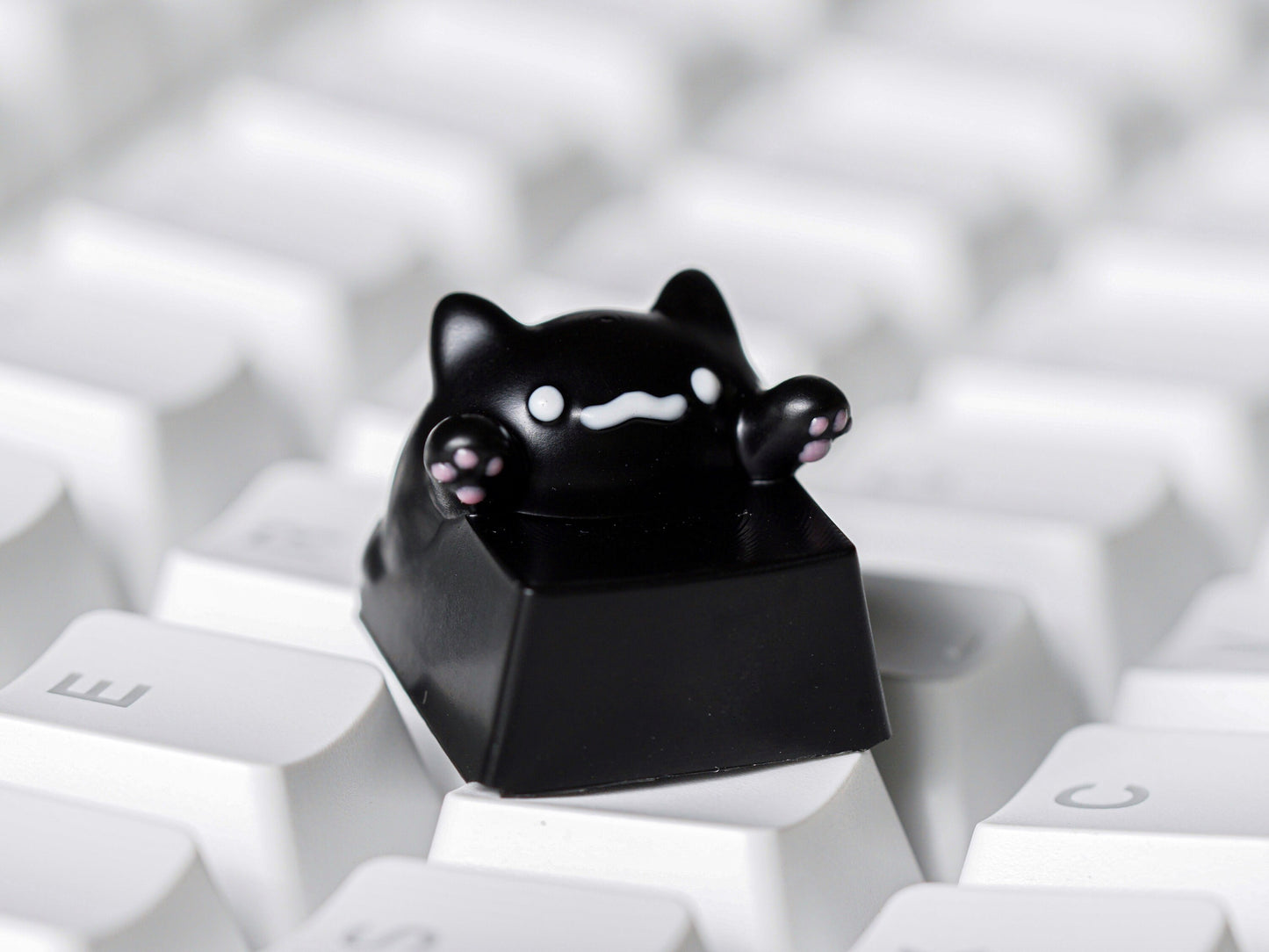 Kitty Keycap- Cute Cat Keycap- Artisan Keycap- Keycap for MX Cherry Switches Michanical Keyboard - Datkey Studio