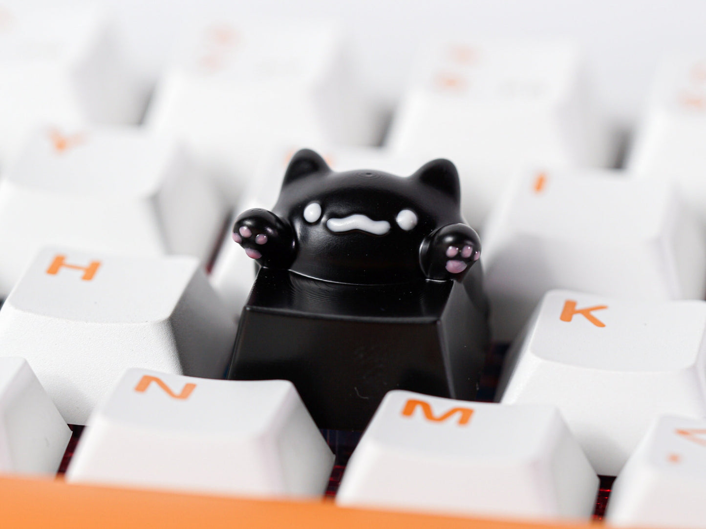 Kitty Keycap- Cute Cat Keycap- Artisan Keycap- Keycap for MX Cherry Switches Michanical Keyboard - Datkey Studio