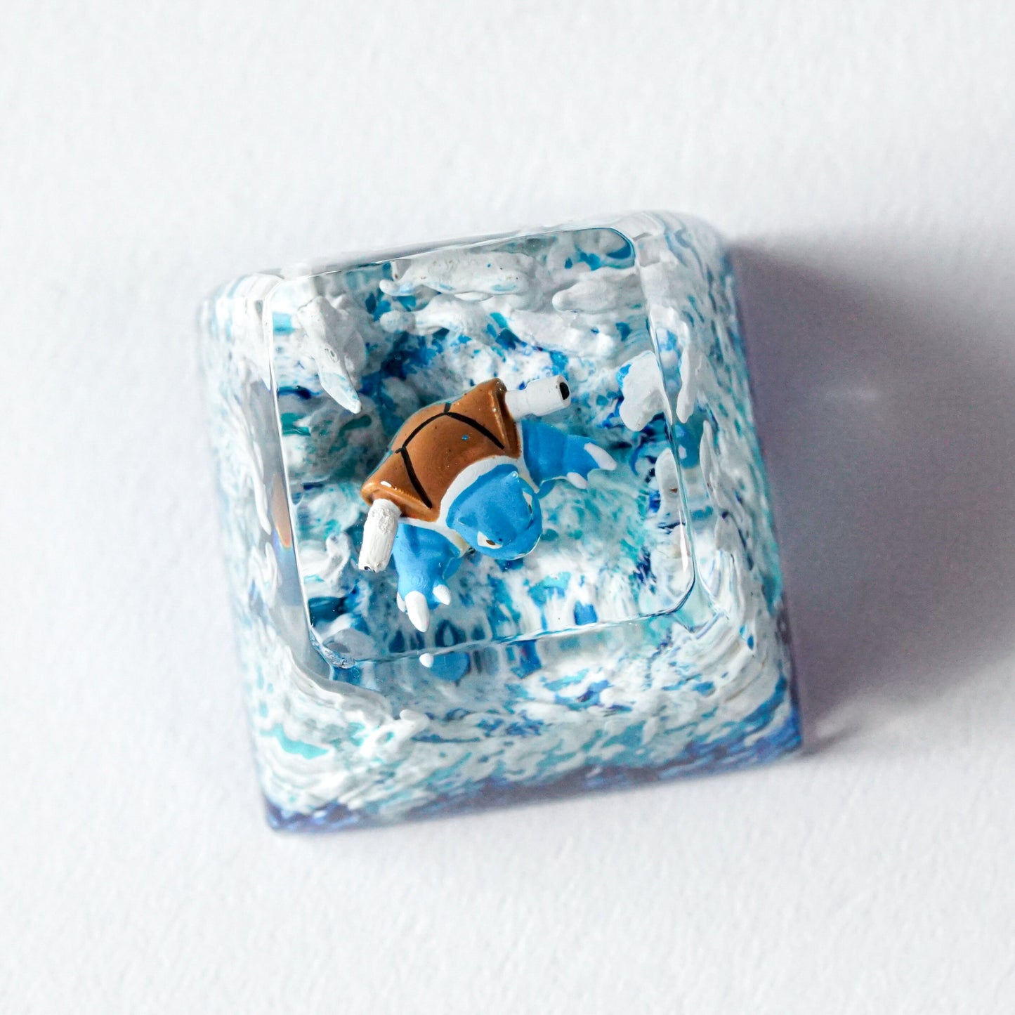 Blastoise Keycap- Pokemon Keycap- Artisan Keycap- Keycap for Cherry MX Switches Keyboard - Datkey Studio