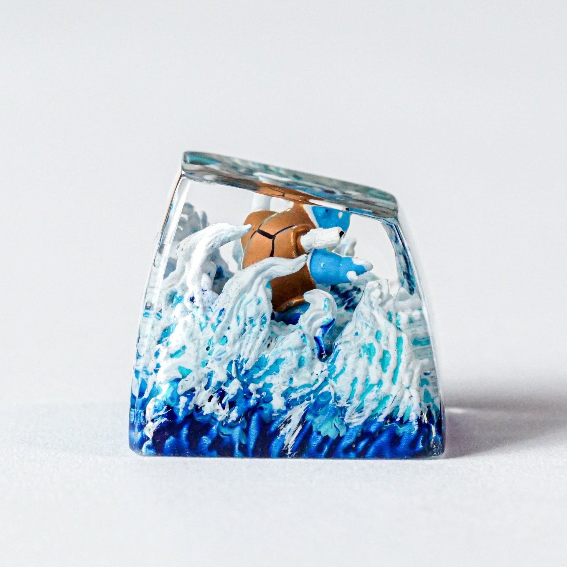 Blastoise Keycap- Pokemon Keycap- Artisan Keycap- Keycap for Cherry MX Switches Keyboard - Datkey Studio