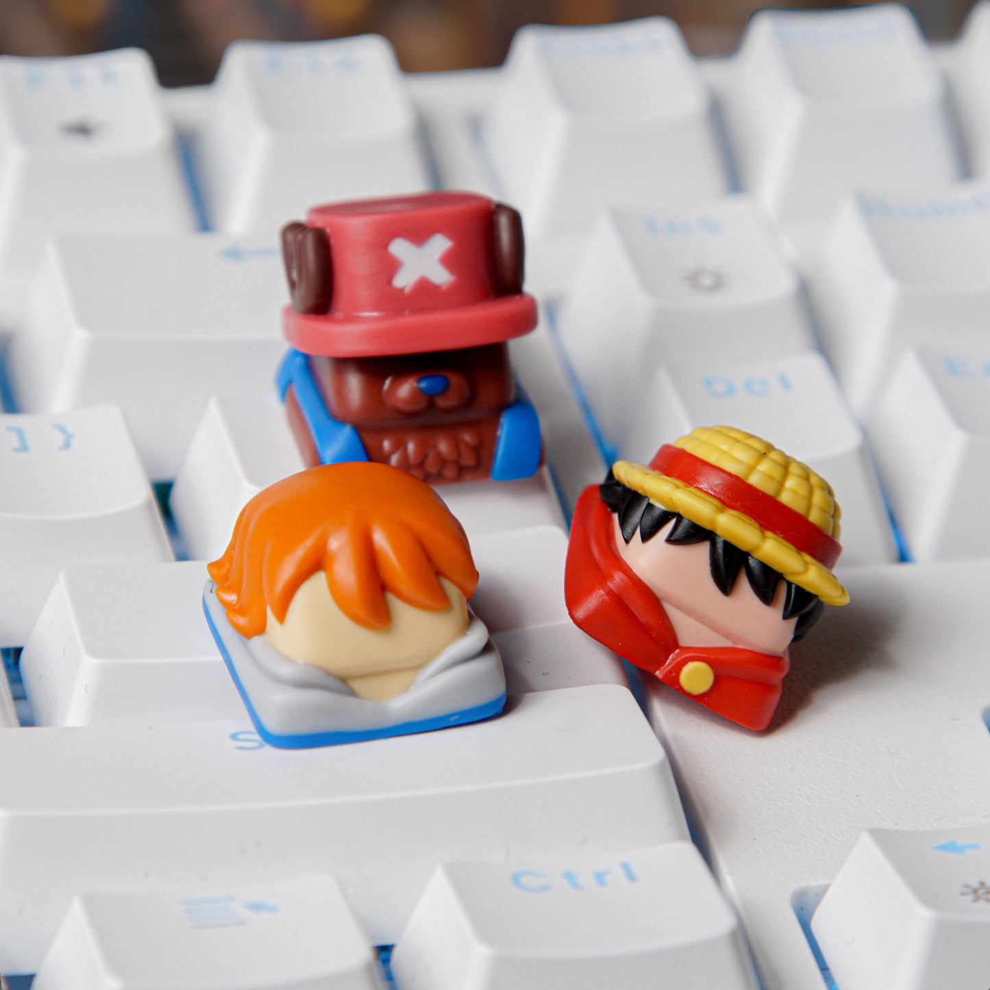 S-traw.Hat Pi.rates Keycap- One-Pie.ce Keycap- Anime Keycap- Keycap for MX Cherry Switches Mechanical Keyboard - Datkey Studio