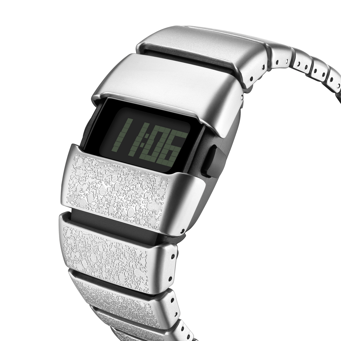 X6000-Silver moon Cyber Watch