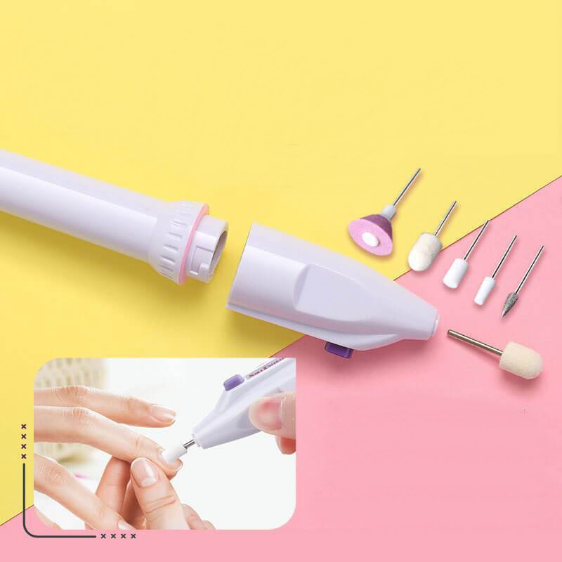 Mini Simple Electric Nail Care Kit