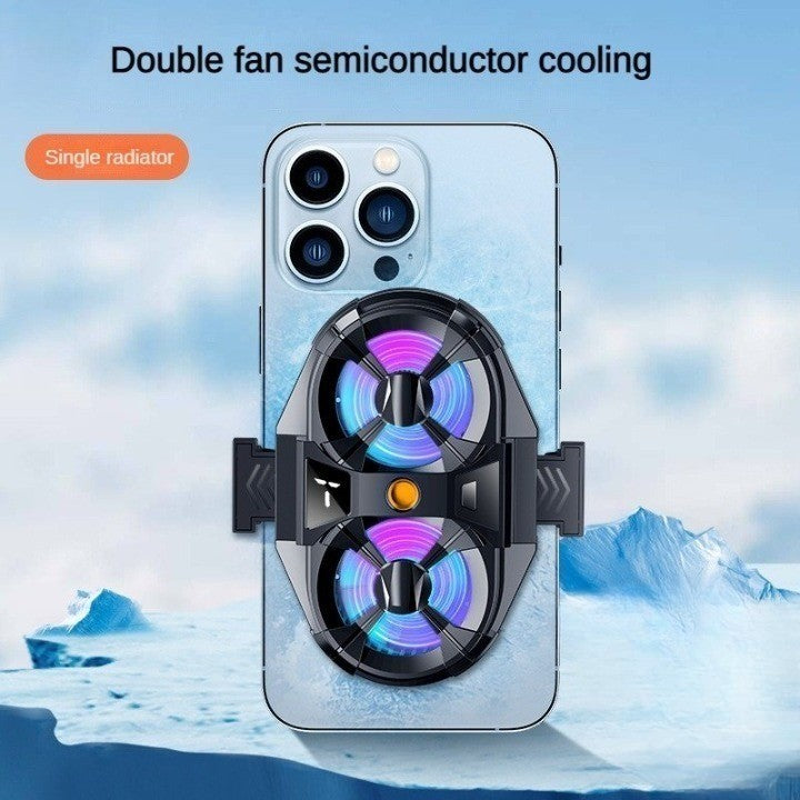 Game Master Dual Fan Phone Cooler