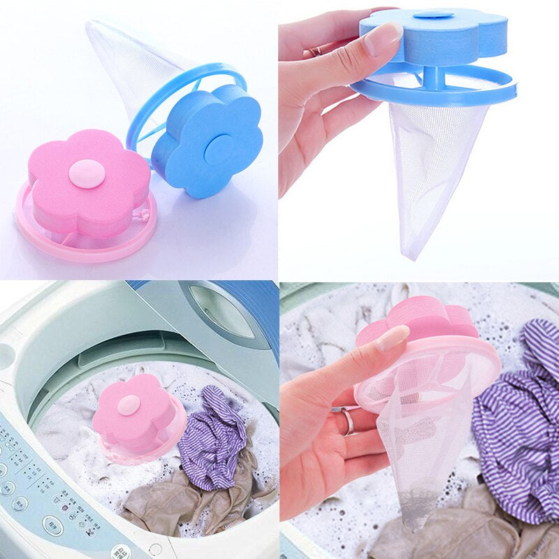 Laundry Floating Hair Cleaning Catcher Balls