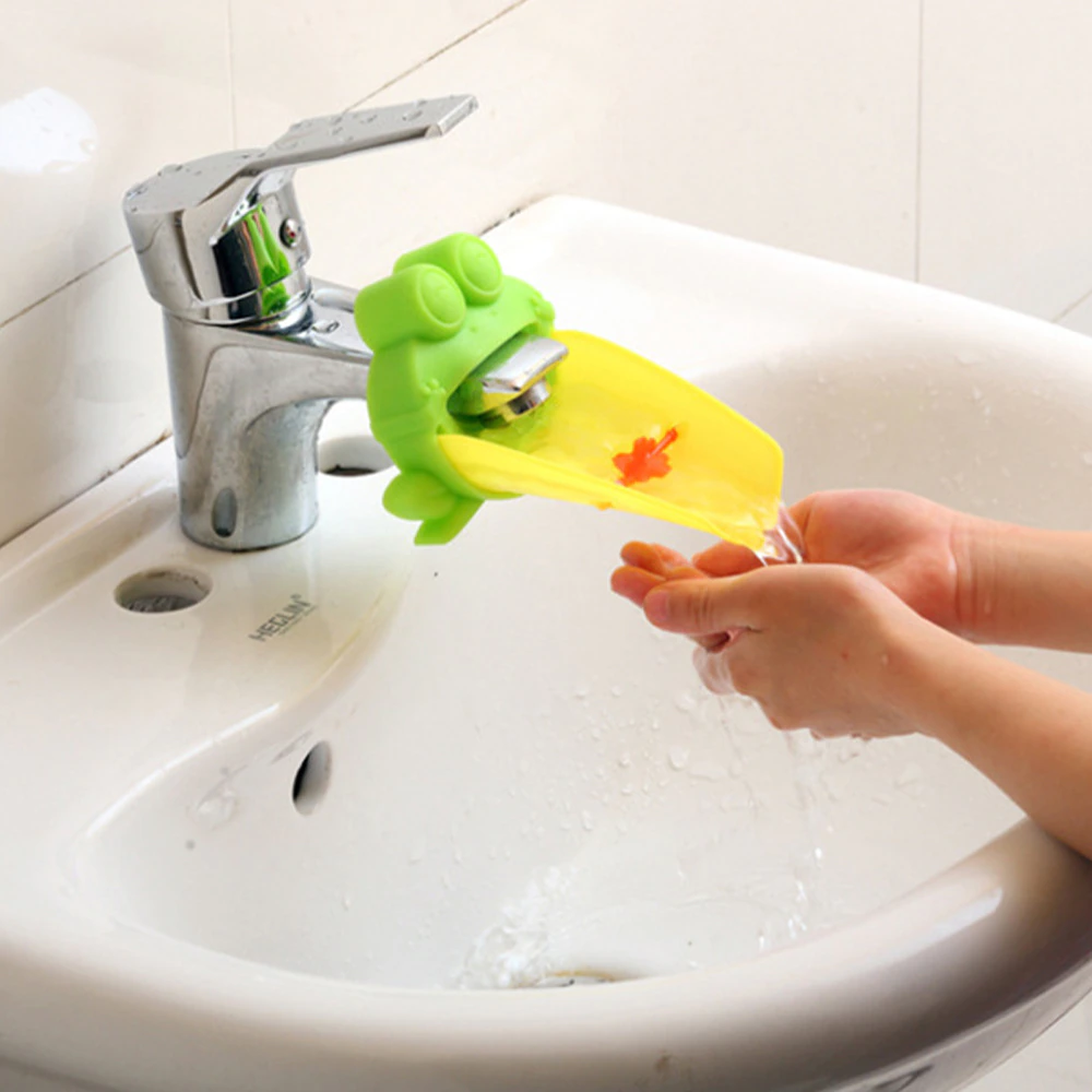 Baby Hand Washing Faucet Extender Helper