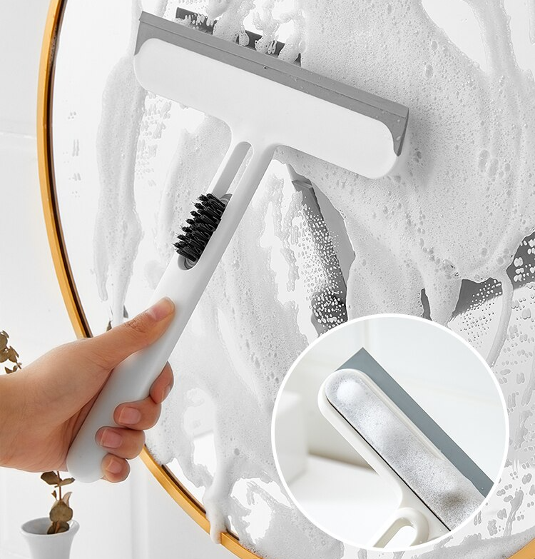 Multifunctional Mini Window Mirror Wiper Brush