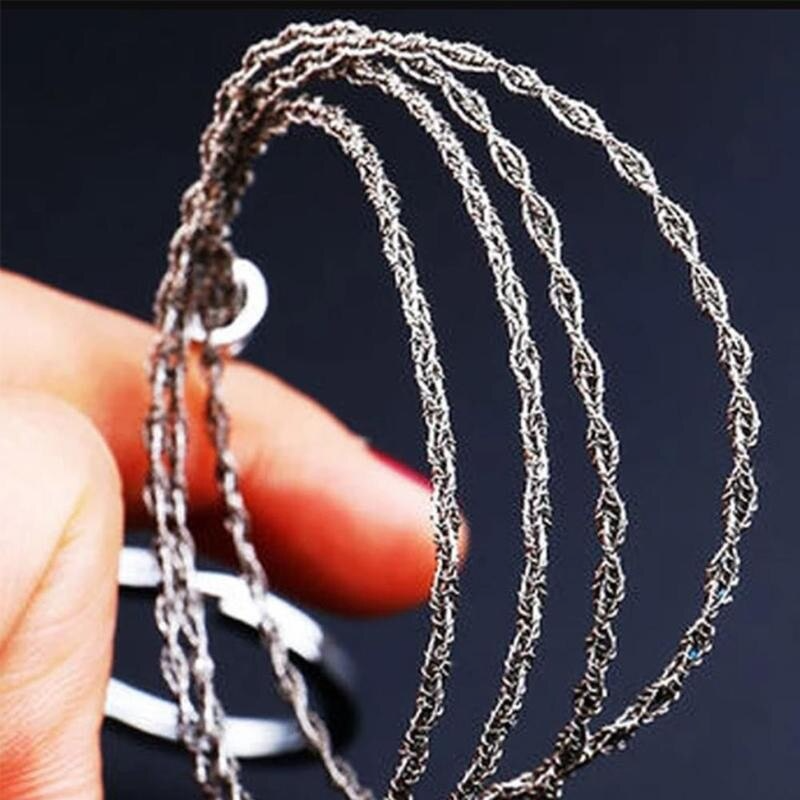 Emergency Survival Stainless Steel Wire Saw