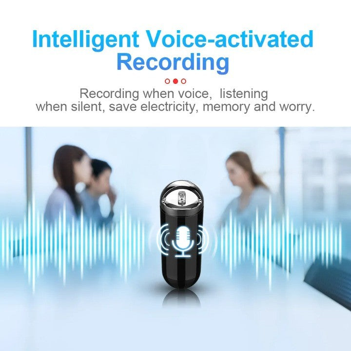 Smart Voice-Activated Recorder Necklace
