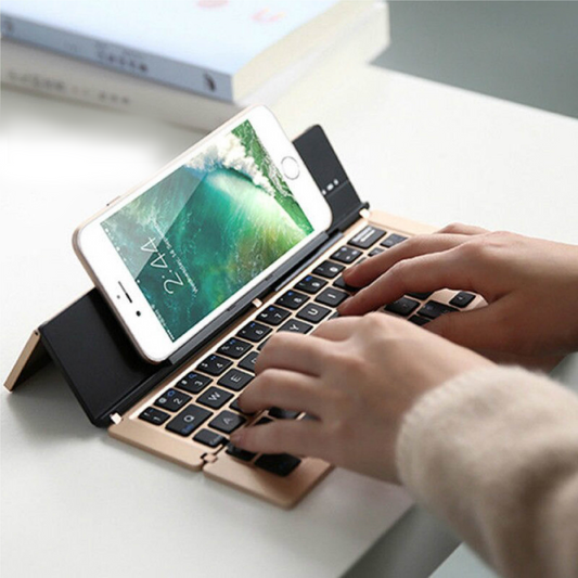 Portable Wireless Foldable Tablet Holder Keyboard