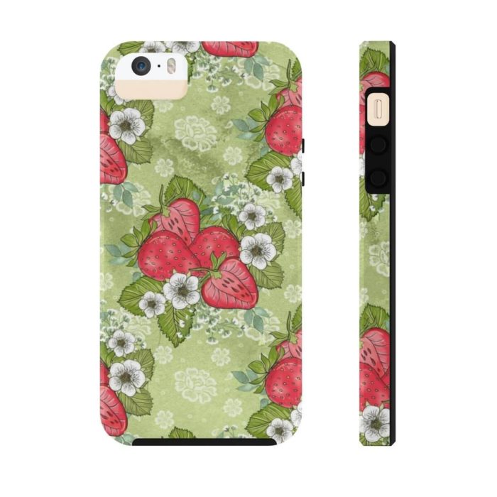 Tough Mate Strawberry iPhone Cases