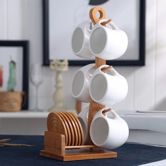 Simple Harmony Ceramic Tea Pot Set