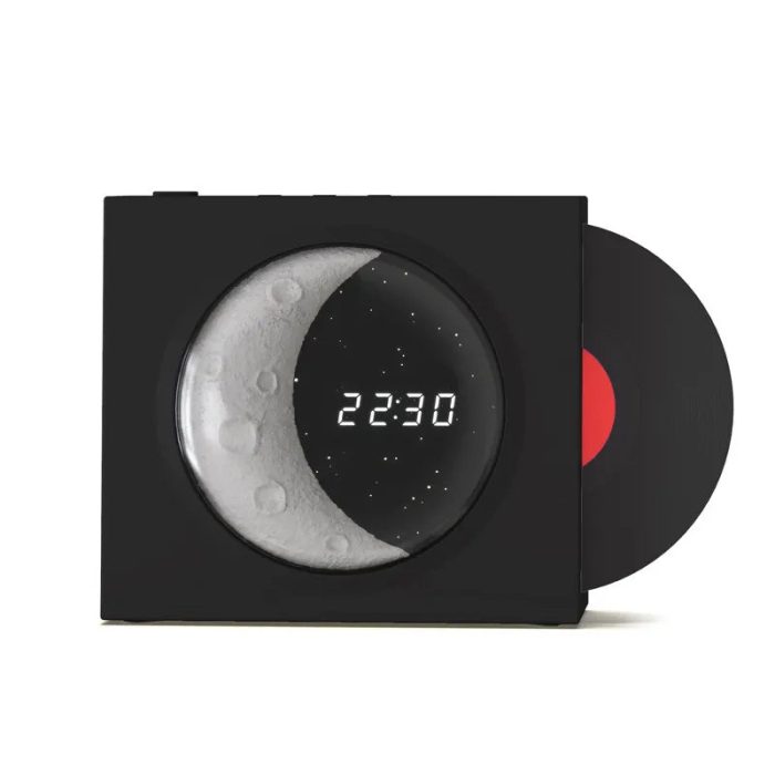 Lunar Tune Wireless Speaker Clock