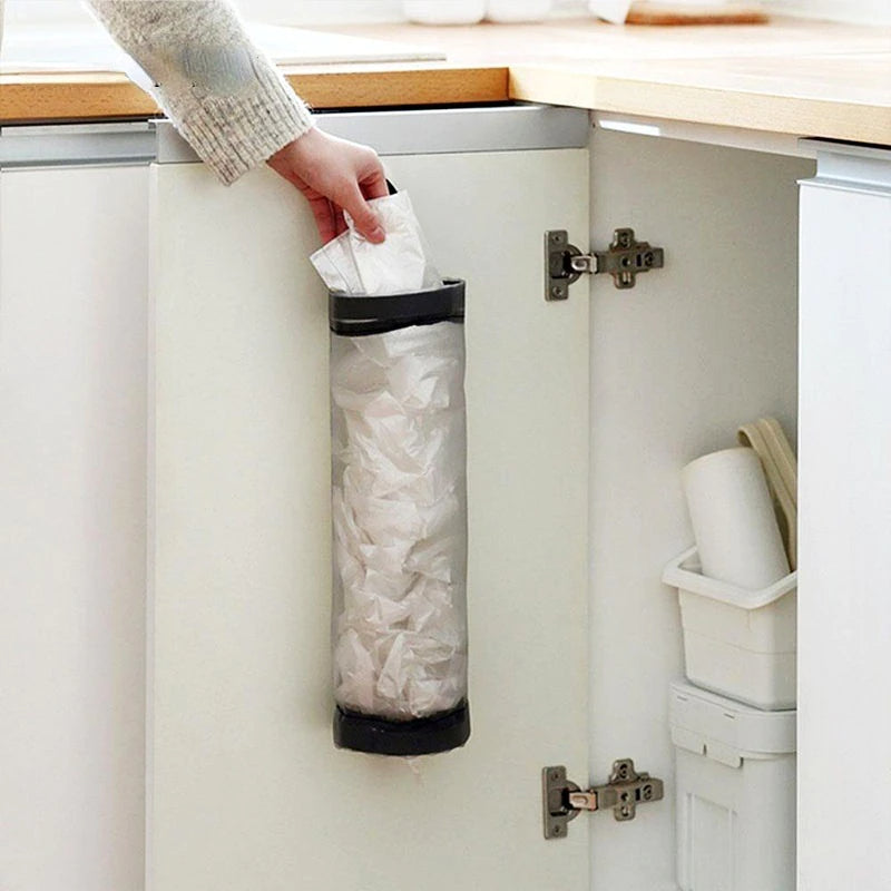 Wall-Mounted Plastic Bag Dispenser