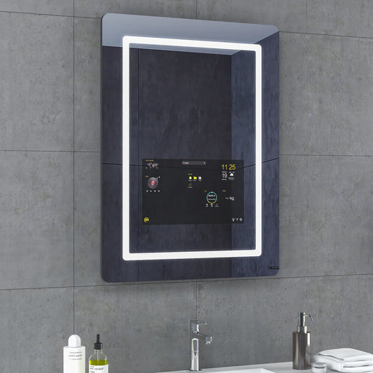 Smart Anti-Fog LED Wall Bathroom Mirror