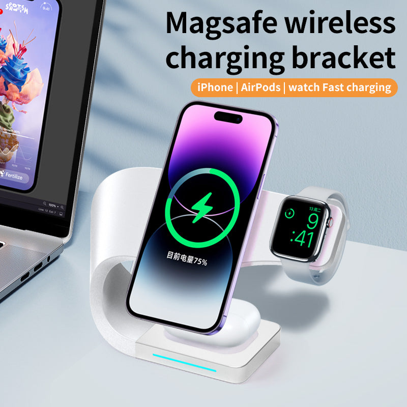 Fast Charging Compact iPhone Magnetic Charging Deck