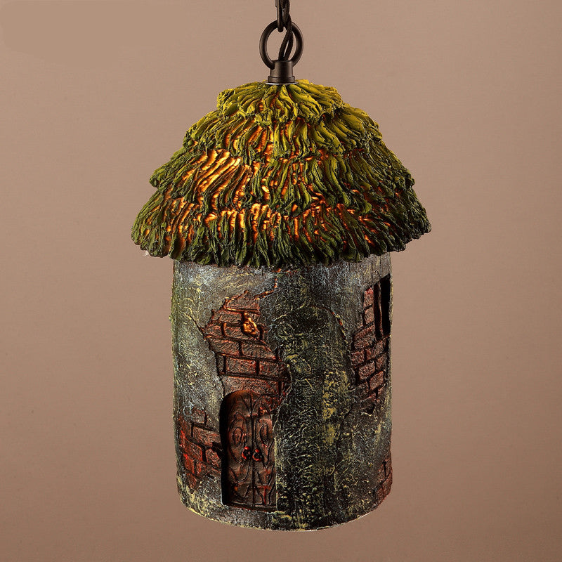 Retro Tree House Hanging Lamp