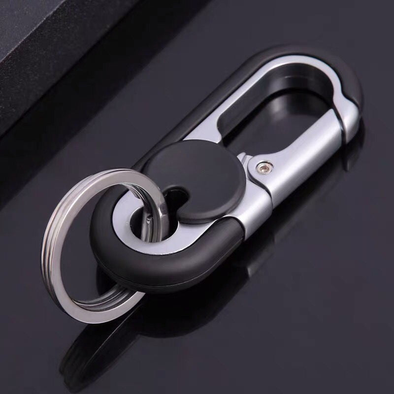 Mini Organizer Stainless Steel Keychain