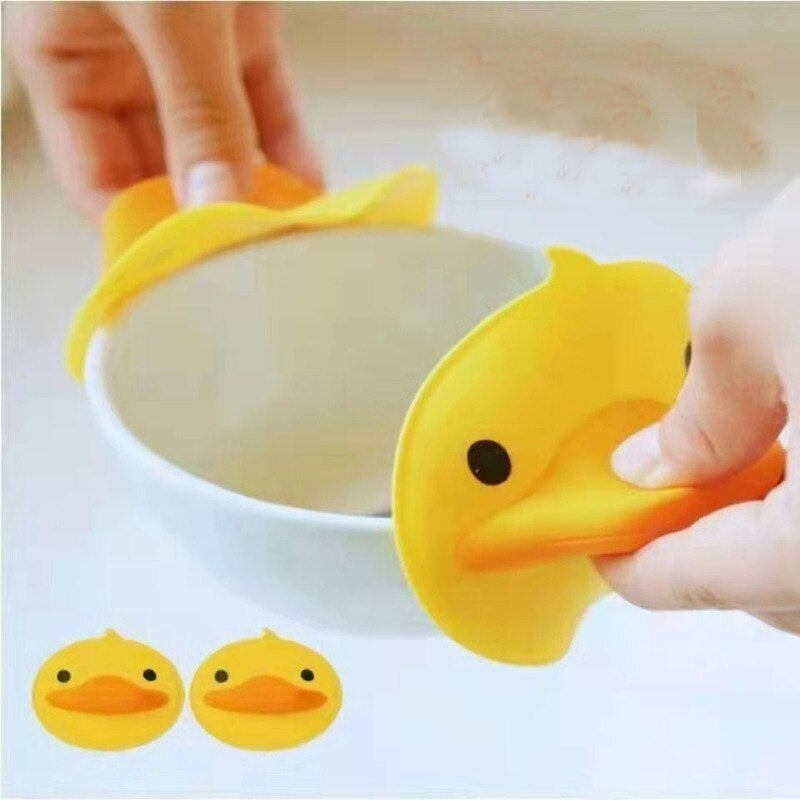 2Pcs Yellow Duck Potholder - UTILITY5STORE