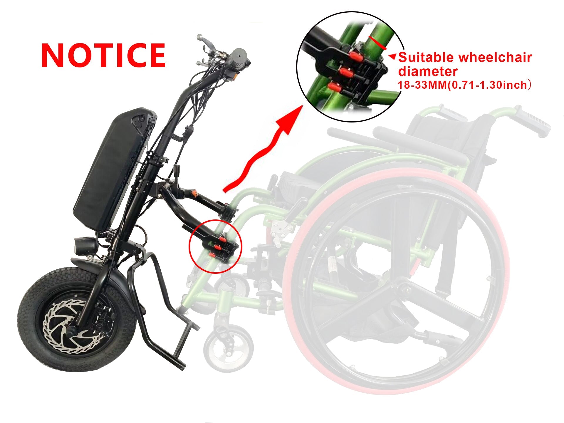 Mobility Plus Electric Lightweight Mobility Handbike - UTILITY5STORE