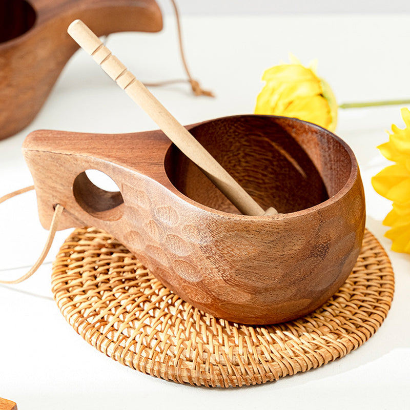 Eco Wooden Tea Cups