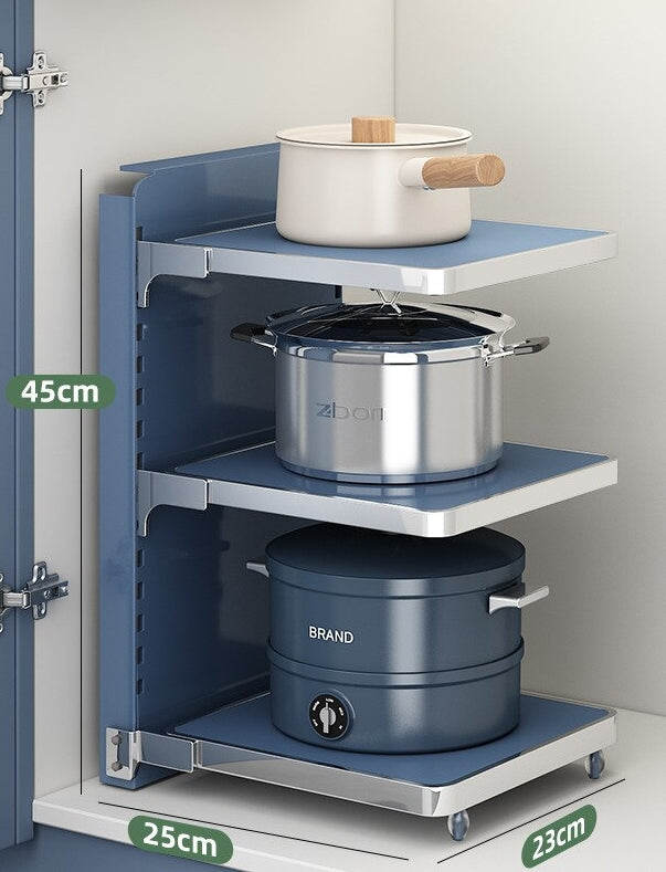 Multi-Layer Smart Sorter Kitchen Storage Rack