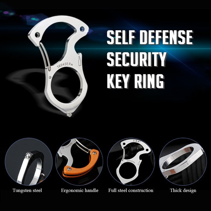 Ultimate Adventure Multi-Tool Ring Keychain