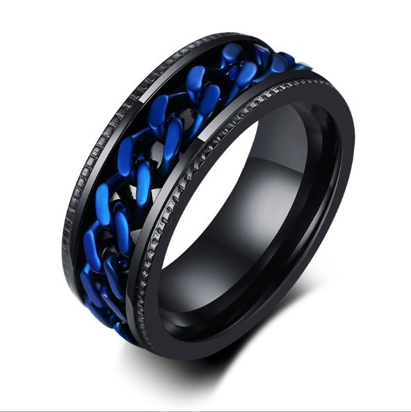 Cool Stainless Steel Rotating Ring