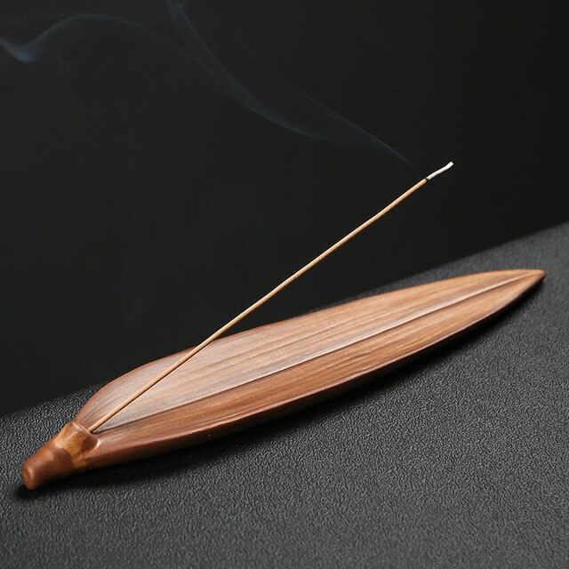 Wooden Zen Incense Holder
