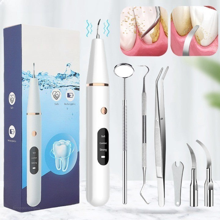 Gentle Touch Rechargeable Ultrasonic Tooth Cleaner Set