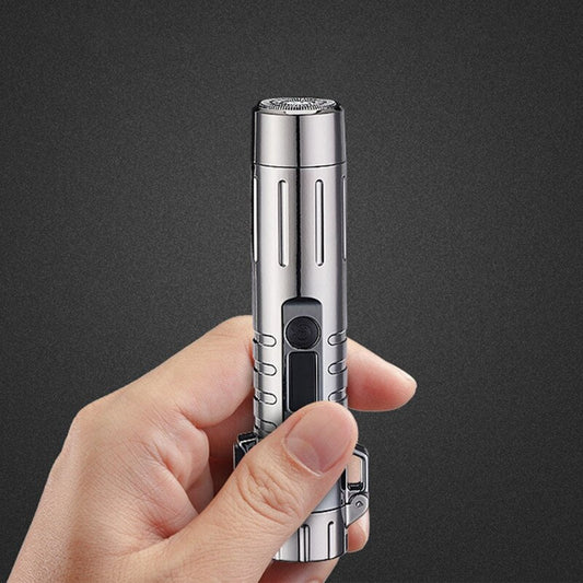 Multifunctional Electric Razor Shaver with Built-in Lighter