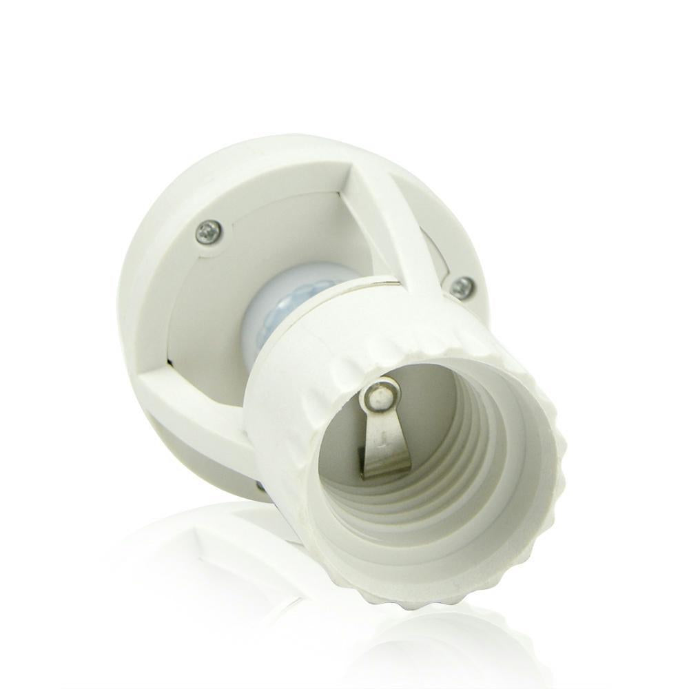 360 Rotating Motion Sensor Socket Switch Led Bulb Base - UTILITY5STORE