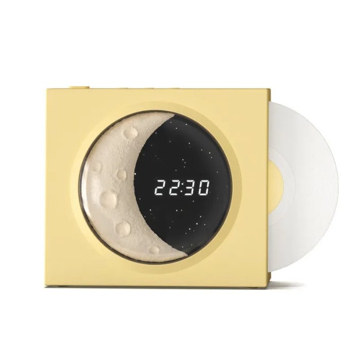 Lunar Tune Wireless Speaker Clock